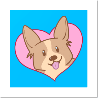 Corgi Love! Posters and Art